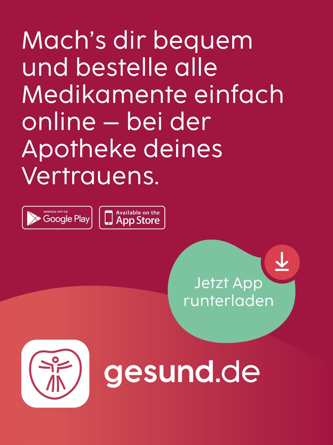 Bestellen mit Gesund DE App